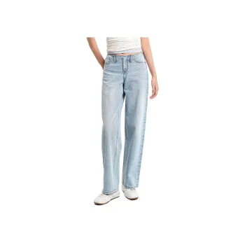 DRAGON FACE Jeans Women's Washed Blue