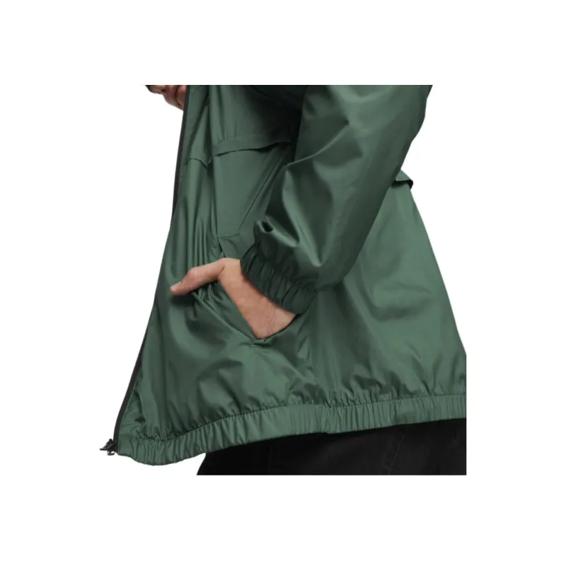 PUMA ACTIVE Essentials Solid Windbreaker Jacket Men's Green-6