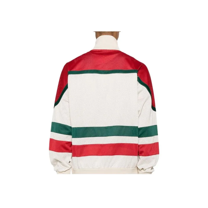 GUCCI Gg Zip Up Long Sleeved Jacket-5