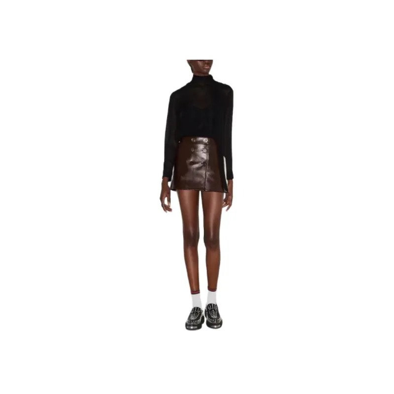 GUCCI Layered Sheer Detailed Blouse-1