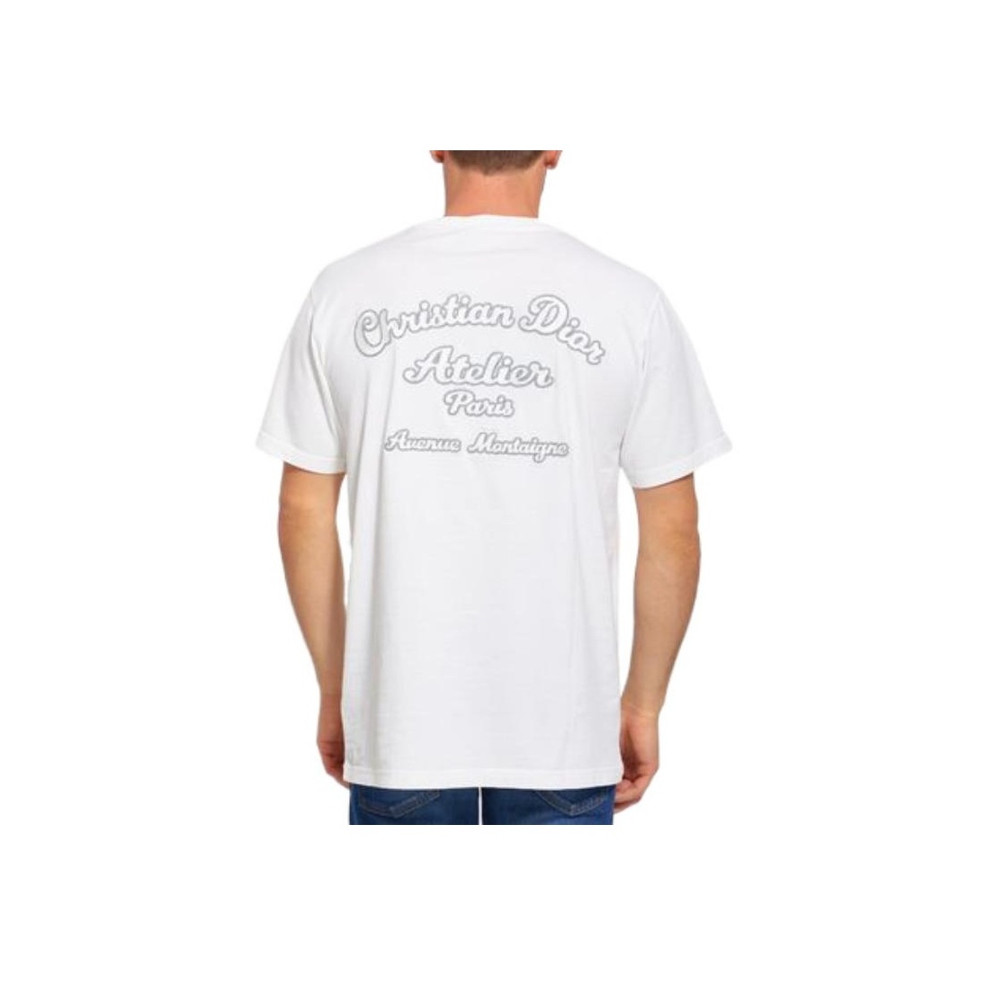 DIOR CHRISTIAN DIOR ATELIER T-Shirt Men's White - POIZON