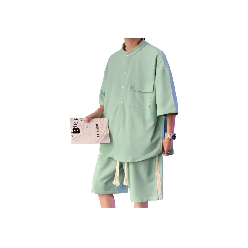 ZWWWZ Shirt Matching Set Unisex-6