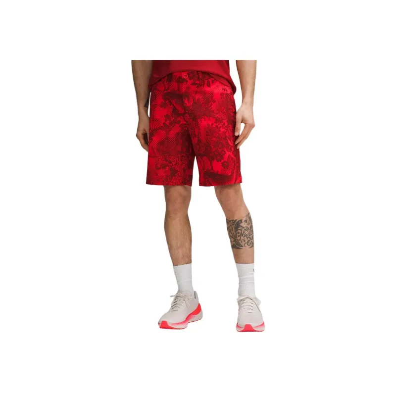 Lululemon Team Canada WovenAir Casual Shorts Men's Sports Red-1