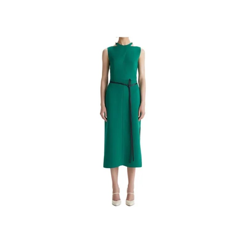GABRIELE COLANGELO SS24 Sleeveless Dress Women's Green-2