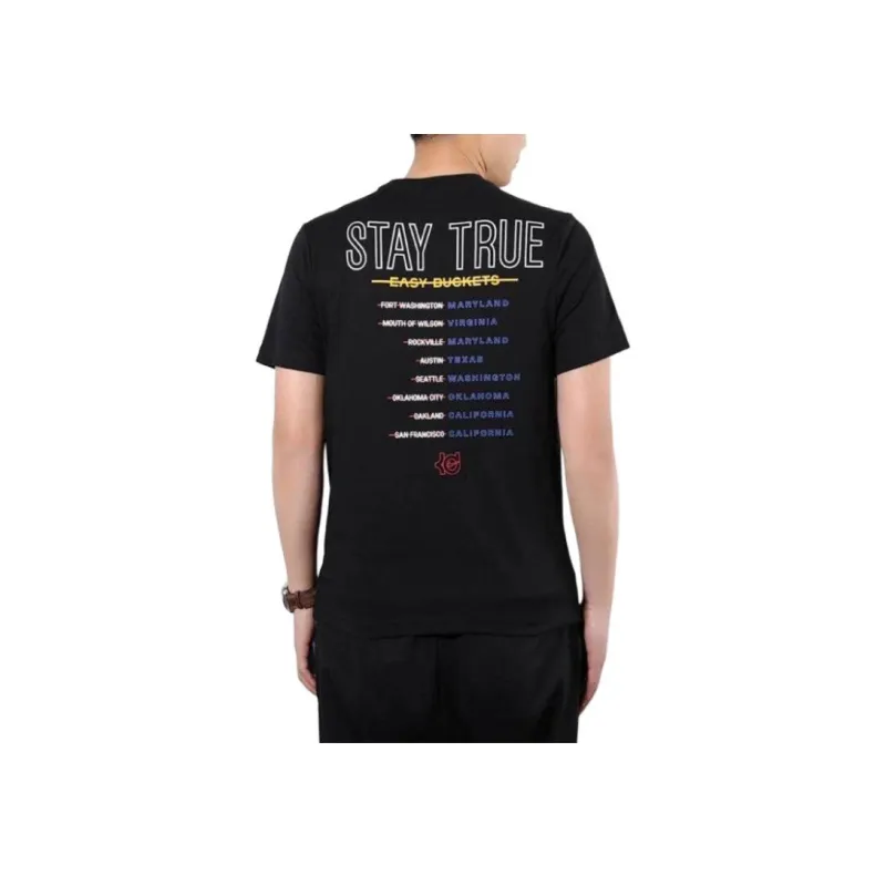 Nike T Shirts Men Black-6