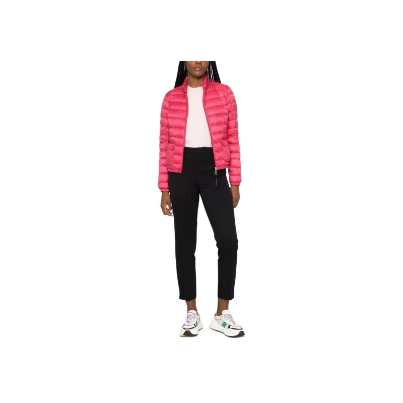 Moncler Lans Series Down Jackets Women's Pink-3