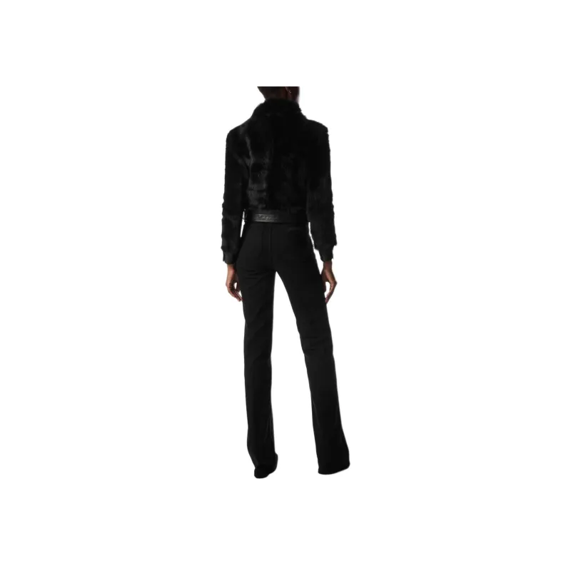 TOM FORD Spread-collar Shearling Jacket-2