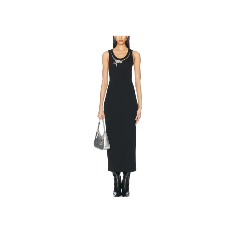 Givenchy Snake crystal Midi Dress-0