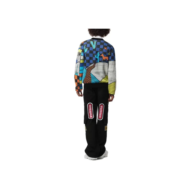 LOUIS VUITTON FW23 Sweater Men's Multicolor-1