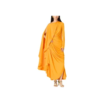 Bottega Veneta SS25 Long Sleeved Dress Women's Yellow