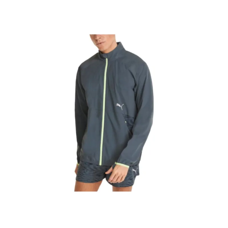 PUMA RUN ULTRAWEAVE Jackets Men Gray Blue-2