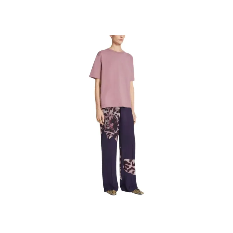 DRIES VAN NOTEN Graphic print Trousers-3