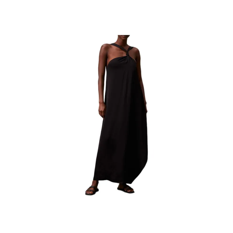Calvin Klein Relaxed Knot Detail Dress-0