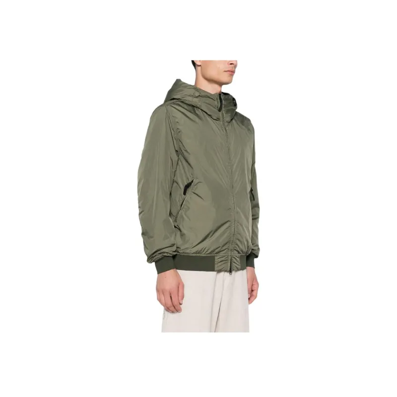 STONE ISLAND Zip Up Hooded Jacket-3