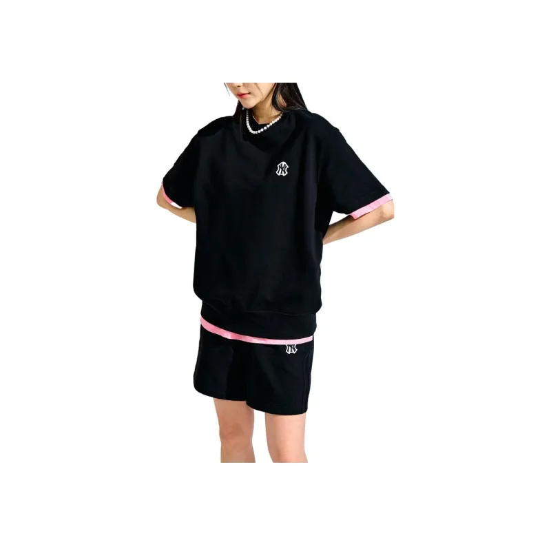 MLB Common Basic T Shirts Unisex Black-2