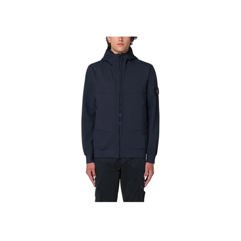 STONE ISLAND Zip Up Hooded Jacket-4