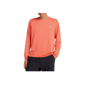 New Balance Athletics Long Sleeve T Shirt Men's Orange