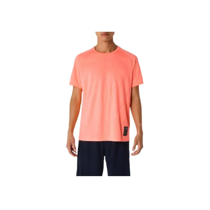 Asics T Shirt Men's Sunshine Coral-0