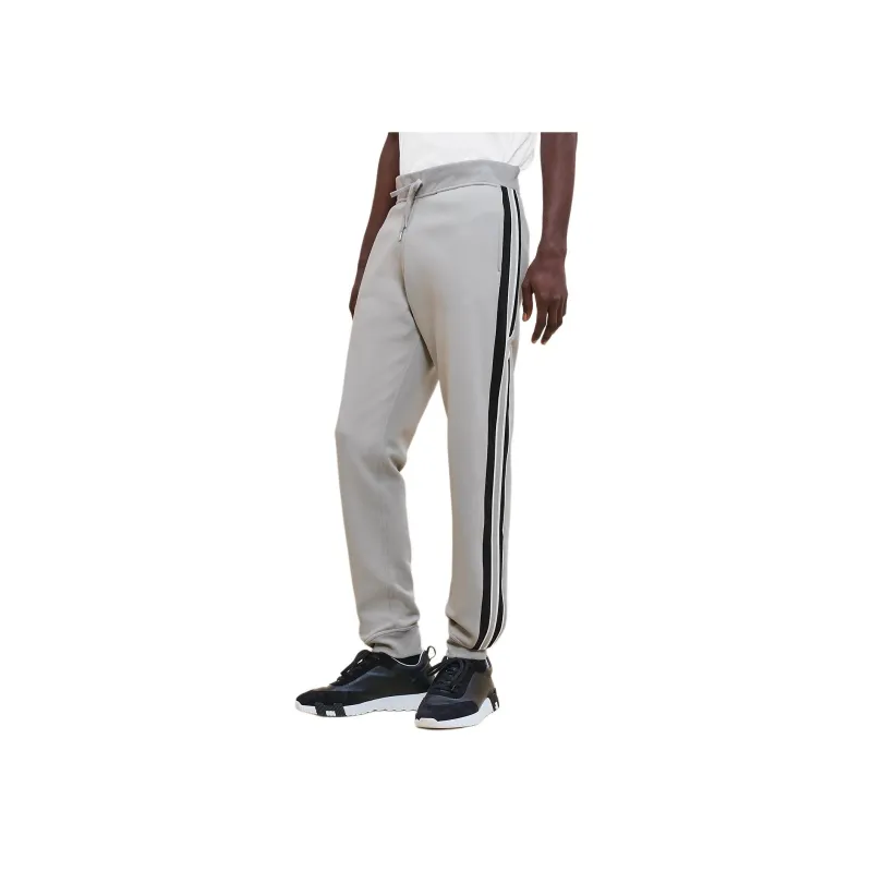 HERMES FW24 Knitted Sports Pants Men's Gray-0
