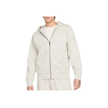 Nike Solo Swoosh Zip Up Drawstring Hoodie