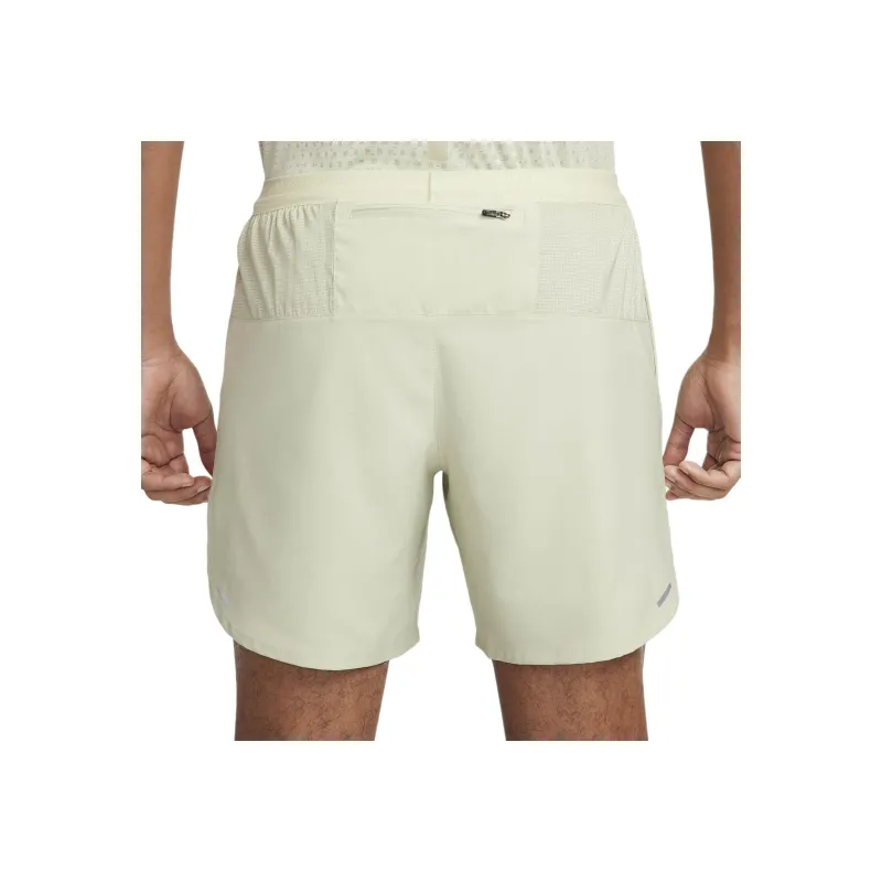 Nike Dri-FIT 7' 2-in-1 Running Shorts Sports Shorts Men's Beige Yellow-3