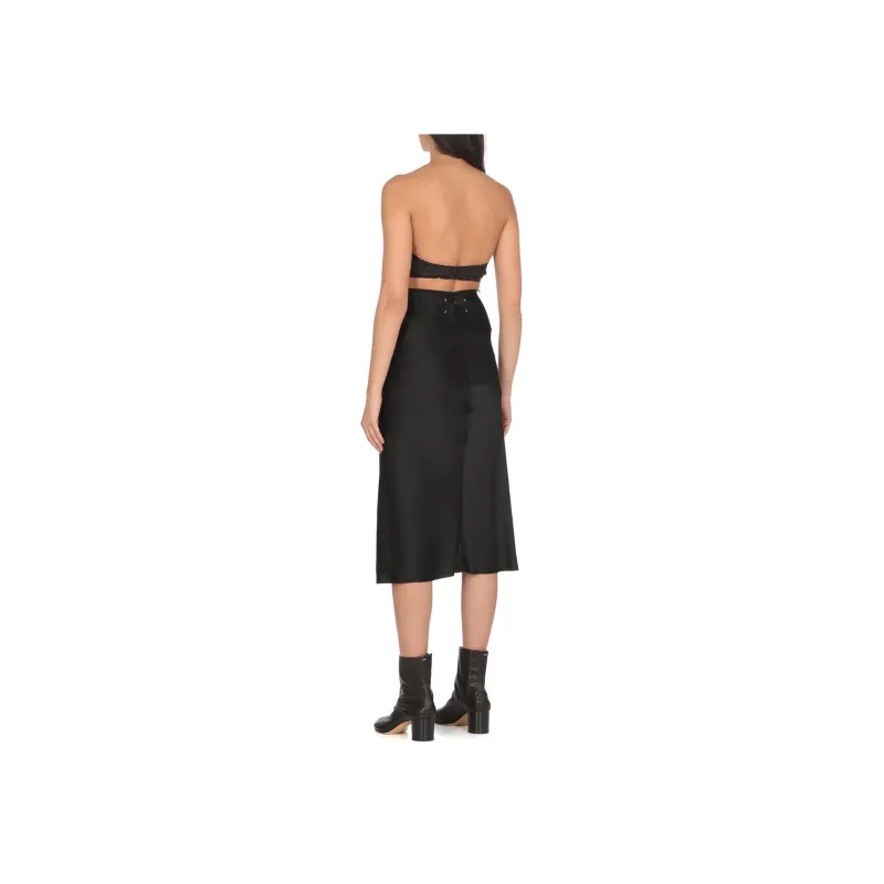 Maison Margiela Satin Midi Skirt-2