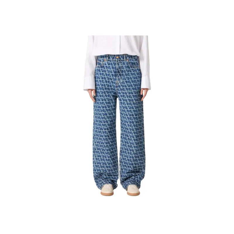 Valentino SS24 Jeans Women's Blue-2