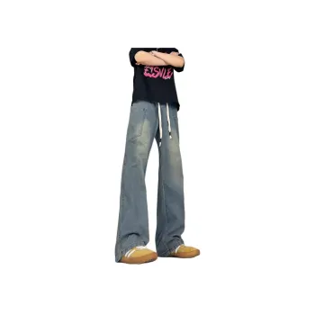 HELEH Jeans Unisex Vintage Blue