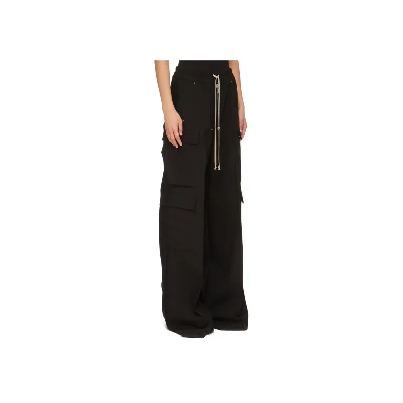 RICK OWENS Cargobelas Wide Leg Pants-2