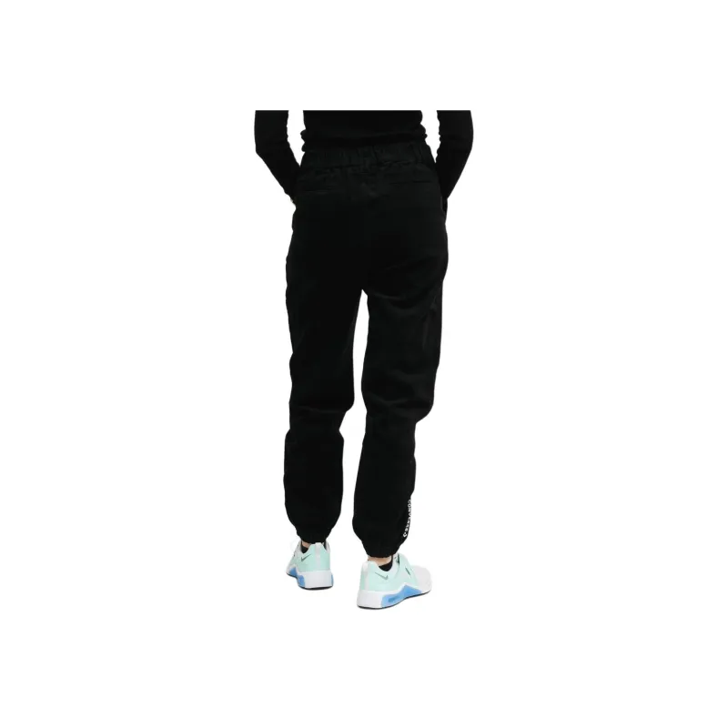 Converse Chuck Taylo Knitted Sports Pants Women's Black-4