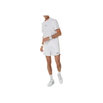 Asics SHORT SLEEVE TOP Tennis Top Men's White