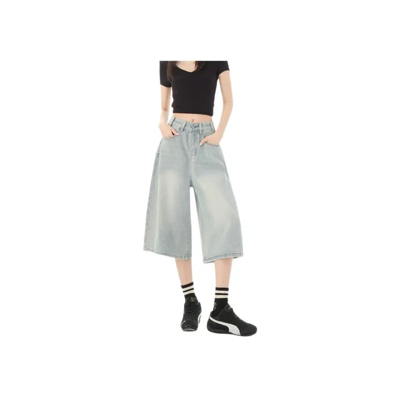 FOREVER 21 Denim Shorts Women's-14
