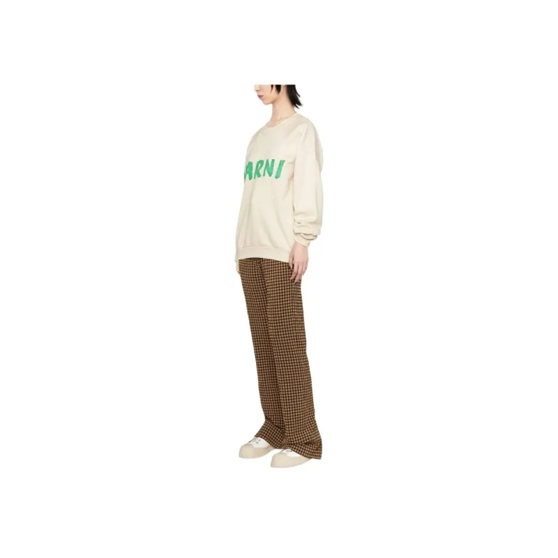 MARNI Logo Printed Crewneck Sweatshirt-3