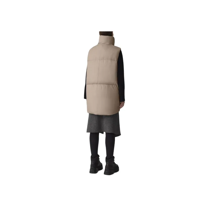 Canada Goose Garnet Series Vests Women's Khaki-2