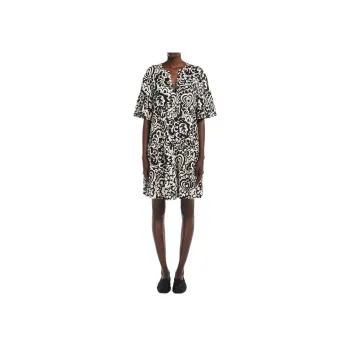 WEEKEND MaxMara Short Sleeved Dresses Women's Black