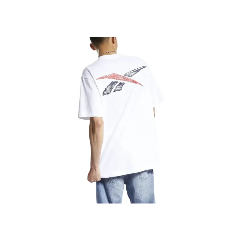 Reebok Cl Prf Ss Tee2 T-Shirt Unisex White-1