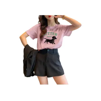 Tonlion T Shirt Women's Haze Pink