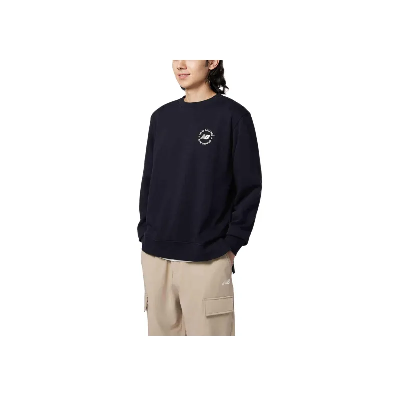 New Balance Leisure Life Sweatshirt Men's Black-2