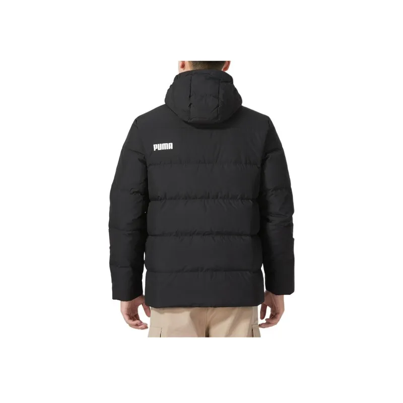 PUMA Down Jackets Men Black-4