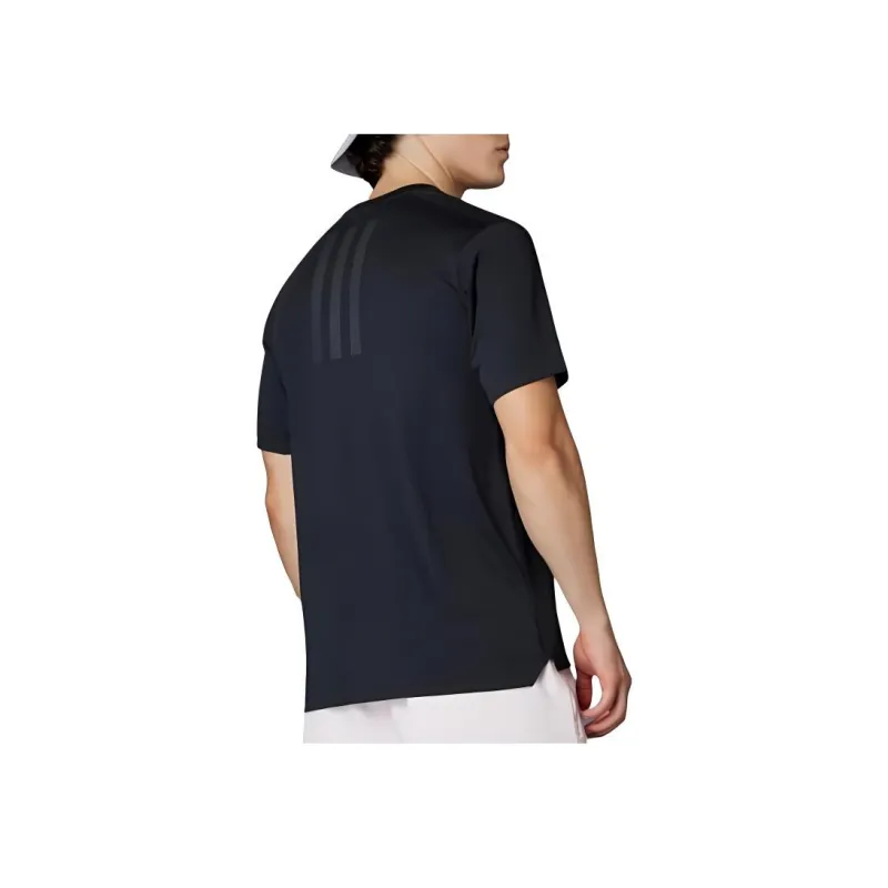 Adidas Free Shipping With AdiClub Power 3 Stripes Tee-1