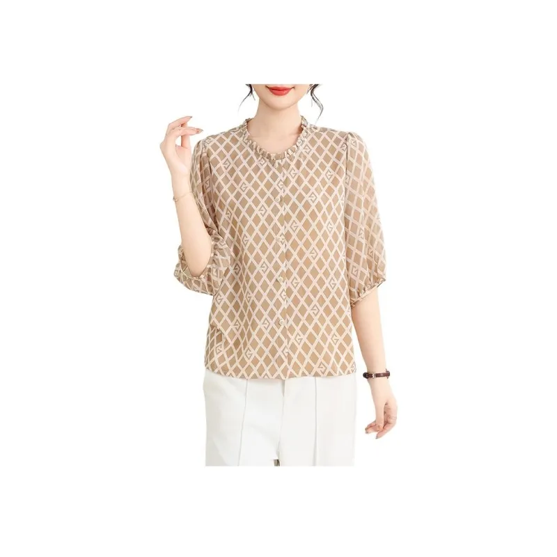 PIERRE CARDIN Chiffon Shirt Women's-0