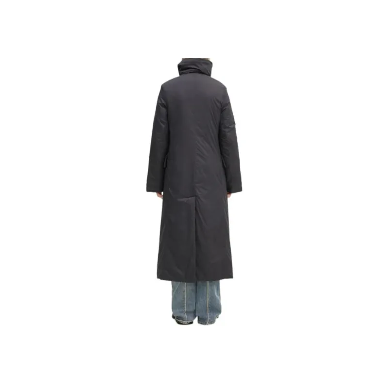 Y 3 Asymmetric Neck Long Down Coat-2