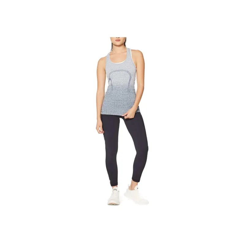 Lululemon Swiftly Tech Ombre Sprinkle Sport Vests Women's Cast White-2