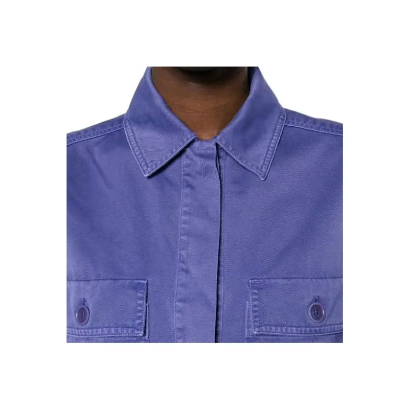 MaxMara Cennare Cotton Shirt Midi Dress-2