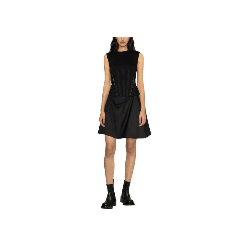 Alexander McQueen Draped A Line Mini Skirt-1