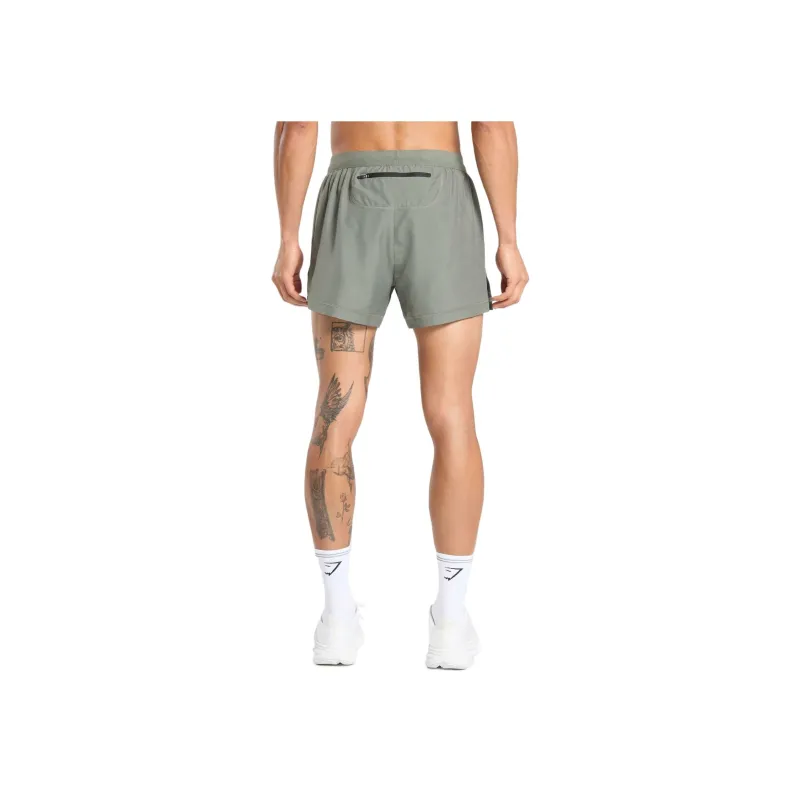 GYMSHARK Sports Shorts Men's Green-1