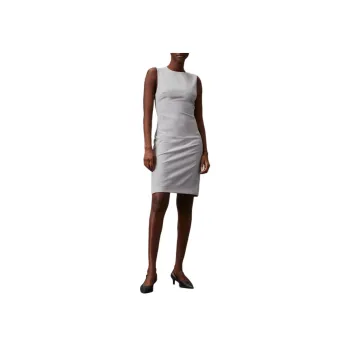 Calvin Klein Dart Detailed Sleeveless Mini Dress