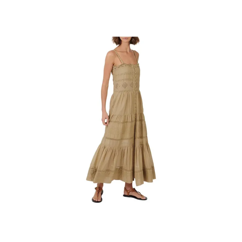 ISABEL MARANT ETOILE Divine Gathered Sleeveless Dress-3