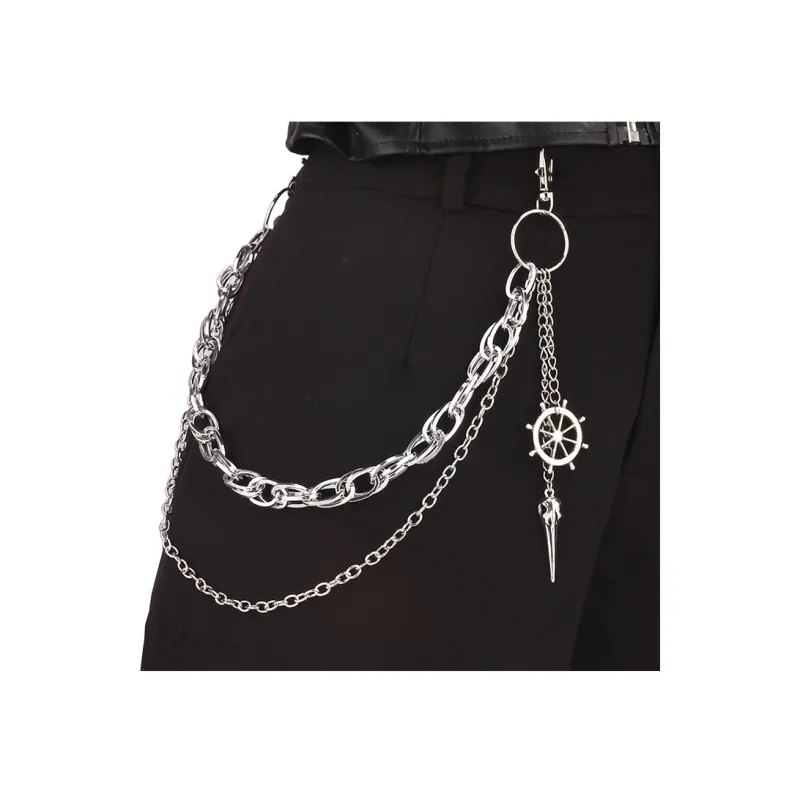 FUO Pants Chains Unisex-3