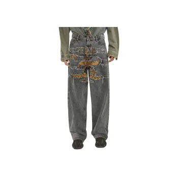 Y/Project Paris' Best Patch Distressed Jeans